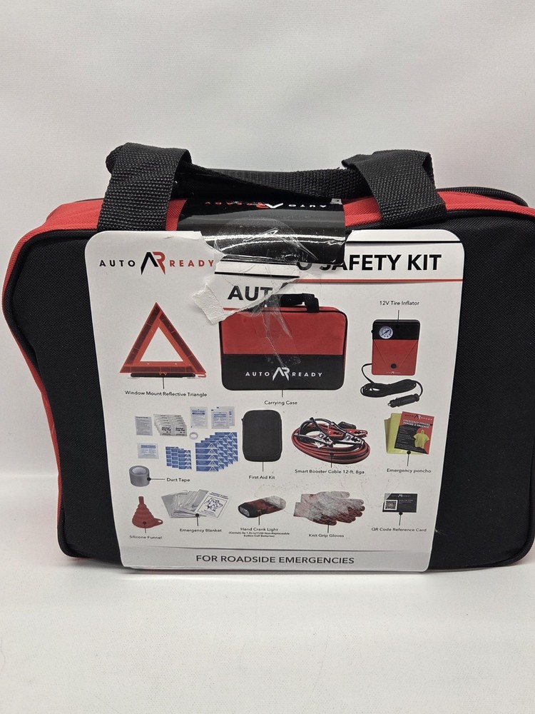 Auto Ready Roadside Emergency Kit Car Safety Essentials