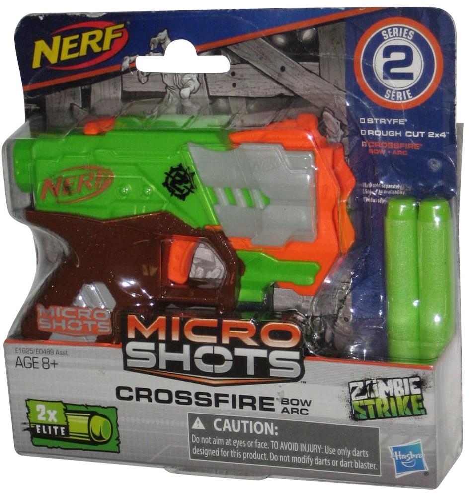 Nerf MicroShots Zombie Strike (2017) Crossfire Bow Toy
