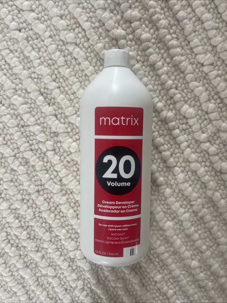 Matrix 20 volume cream developer 32 oz for Socolor Logics Light Reactions