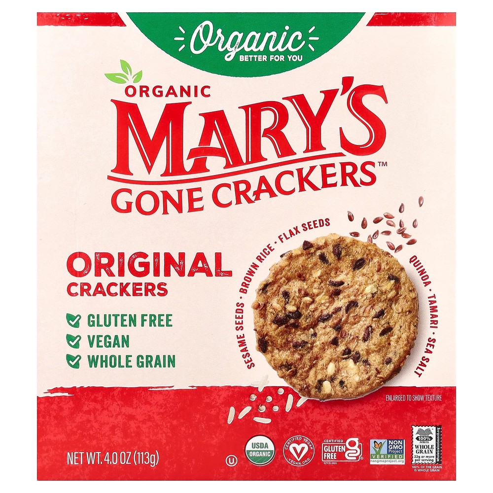 Organic Original Crackers, 4 oz (113 g)