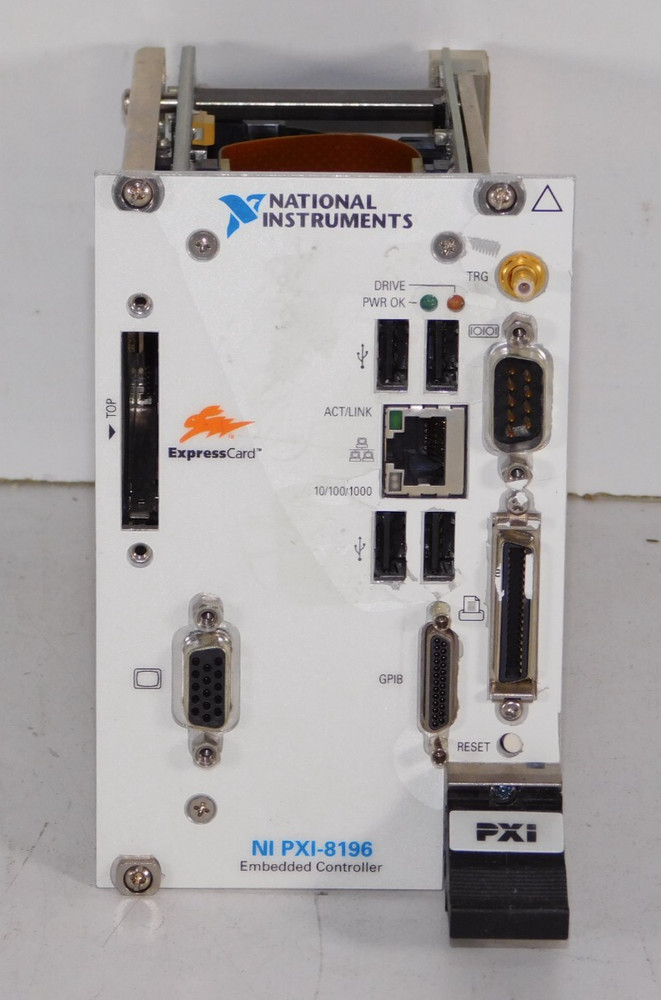 National Instruments NI PXI-8196 Embedded Controller Card Module with Hard Drive