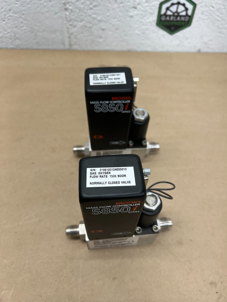 Brooks 5850i Mass Flow Controller 1,500 SCCM, Oxygen