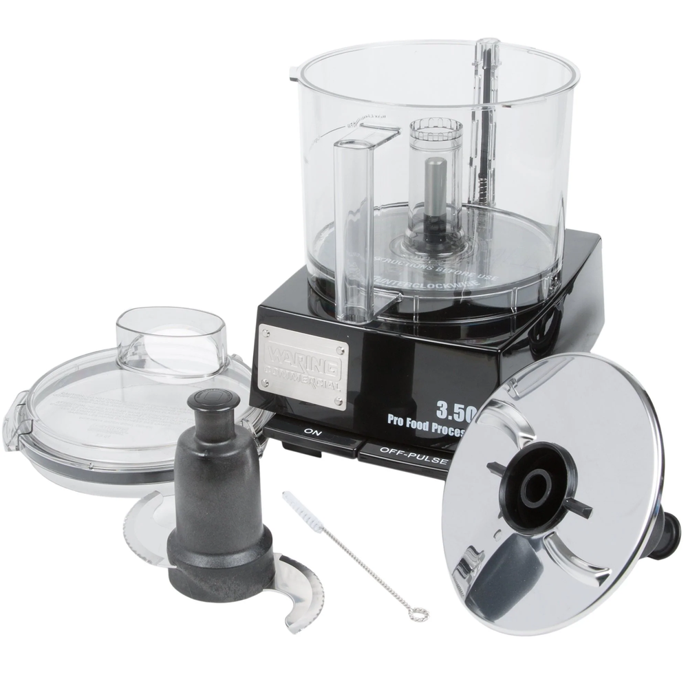 Waring 3.5 Qt. Clear Batch Bowl Food Processor - 1 hp