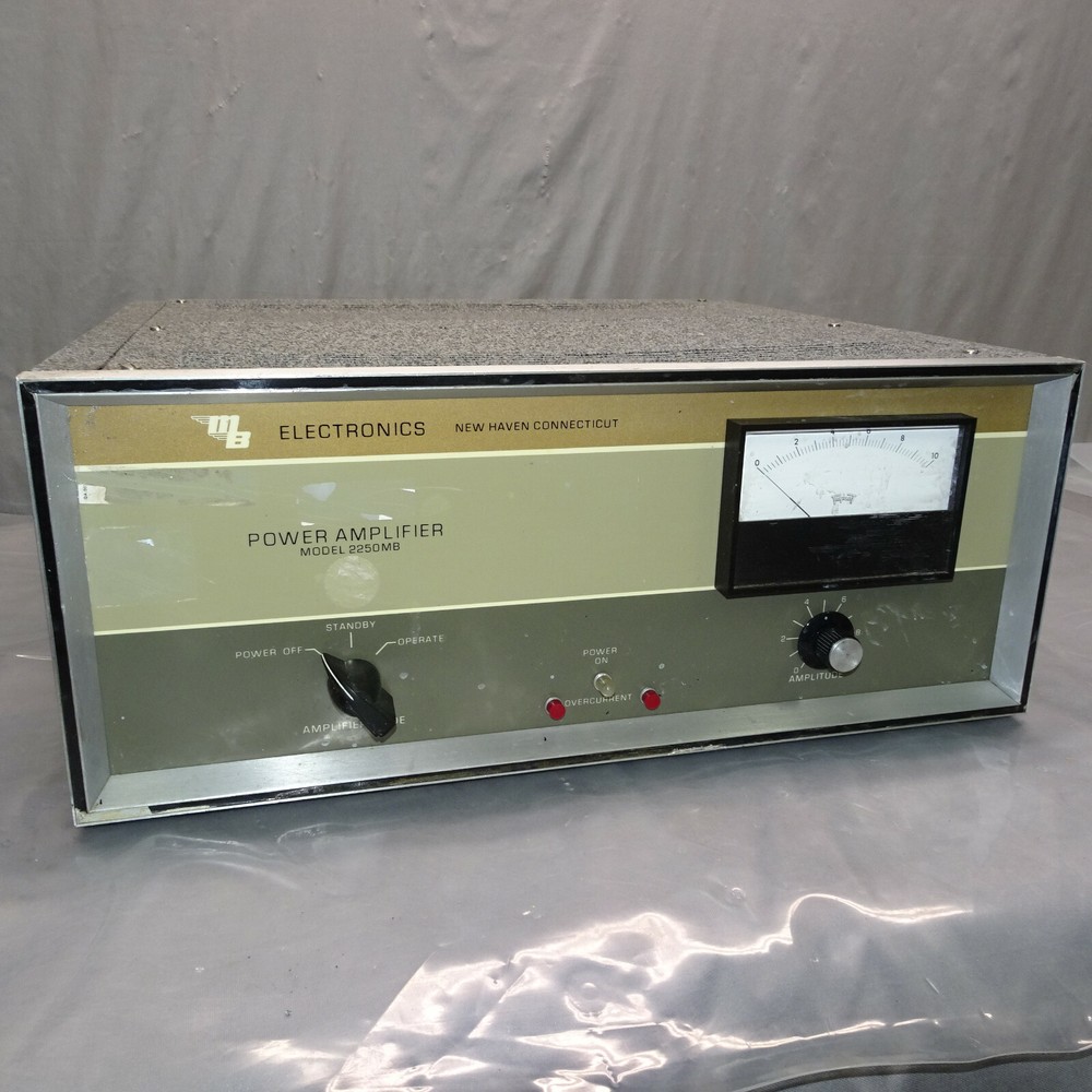 MB ELECTRONICS POWER AMPLIFIER 2250MB s/n 663