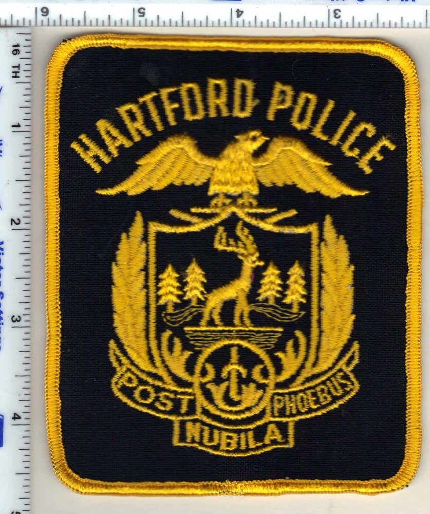 Hartford Police (Connecticut)  Rounded Edge Shoulder Patch