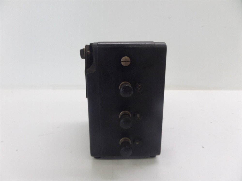 Vintage Weston AC Voltmeter Zero Corrector Meter Model 433 - Cracked Plastic
