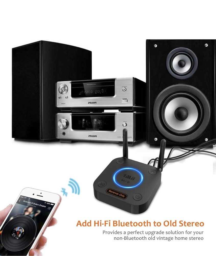 1Mii B06 Pro-B0301 Long Range HiFi Bluetooth 4.2 Adapter