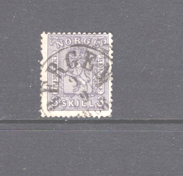 Norway  #11  used   nice  cancel