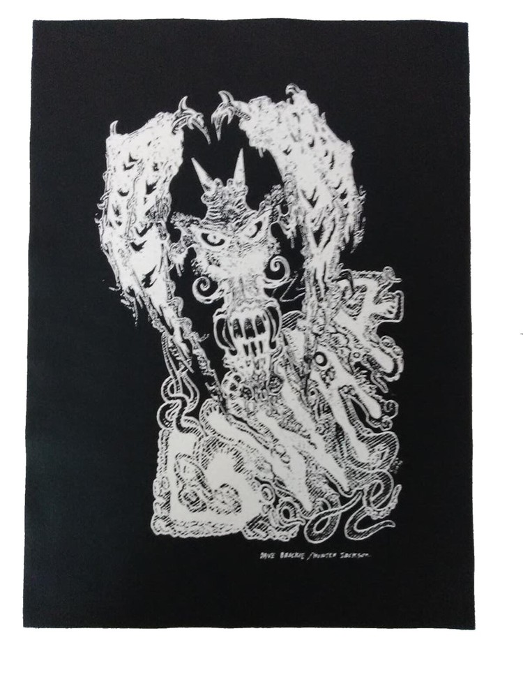 GWAR Oderus Urungus Ragnaroc shock rawk punk rock metal BACK PATCH