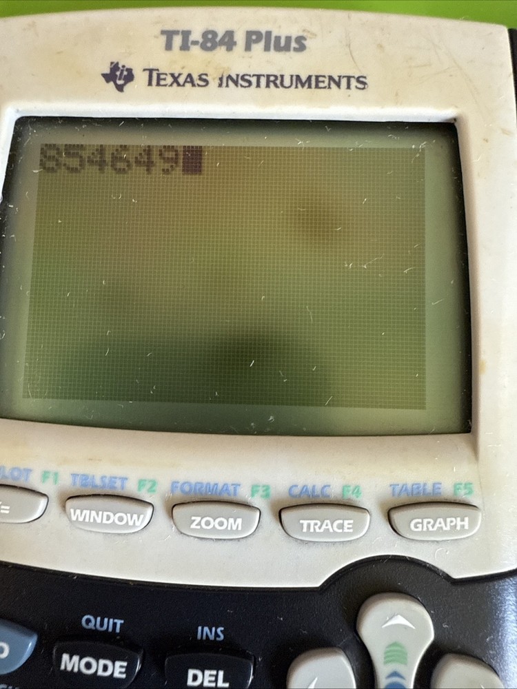 Texas Instruments TI-84 Plus Graphing Calculator - Black SEE DESCRIPTION