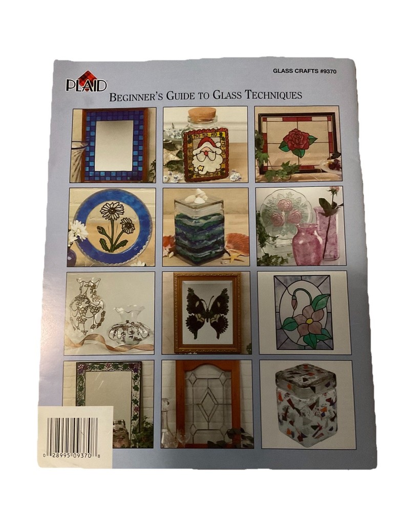 Vintage Gallery Glass Beginners Guide Book And Patterns Instructional