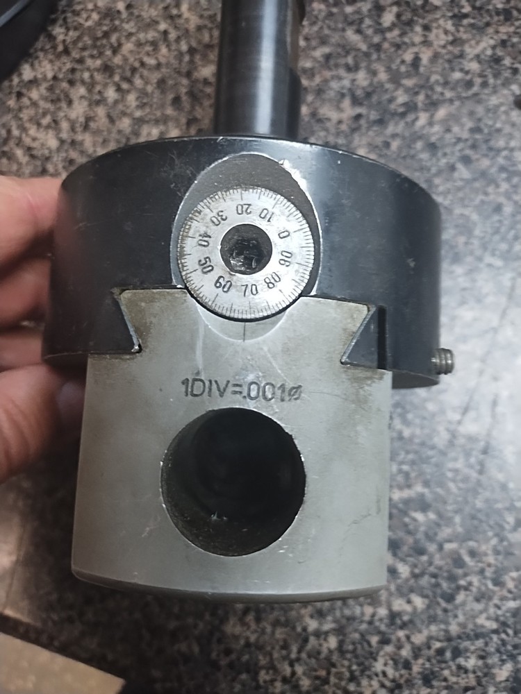 OFF SET BORING HEAD MICROMETER INDEX MILLING