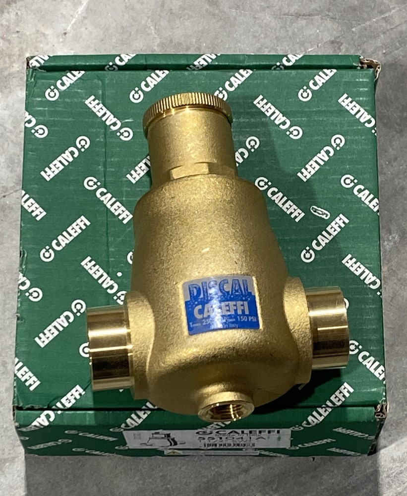 Caleffi 551041A DISCAL Air Separator 1 1/2" Sweat New