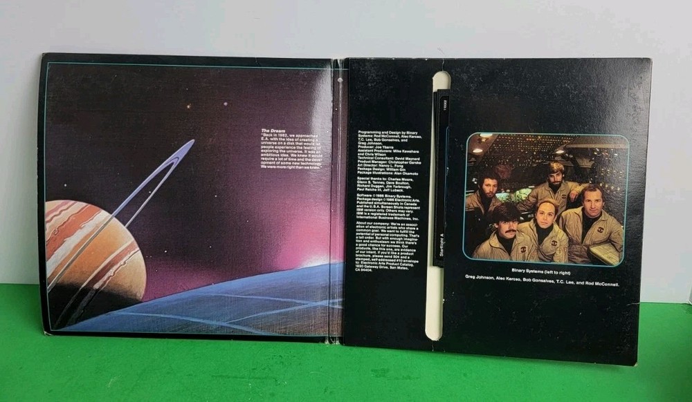 1986 Starflight PC Computer Game by Electronic Arts, IBM & Tandy