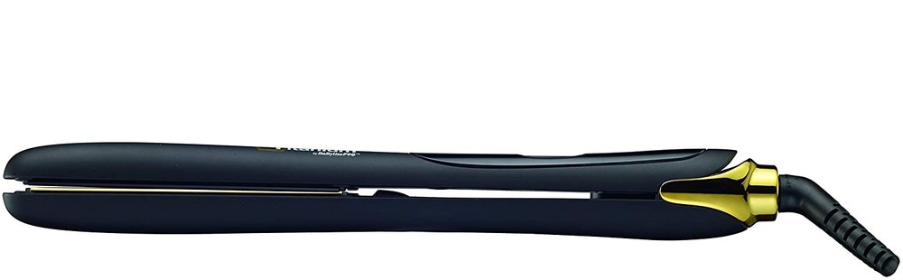 BabylissPRO Graphite Titanium Dryer & Graphite Titanium Flat Iron 1" Prepack, 1