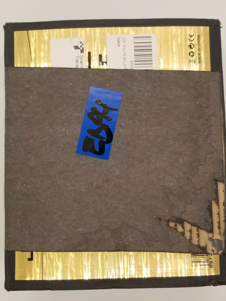 JOYO PREAMP HOUSE BLACK