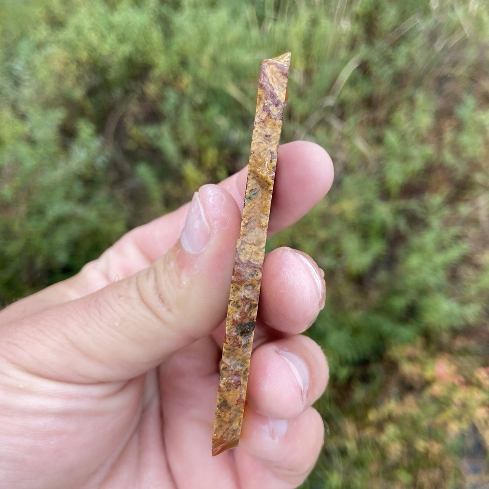 Red Laguna Agate Slab 1.48 Oz