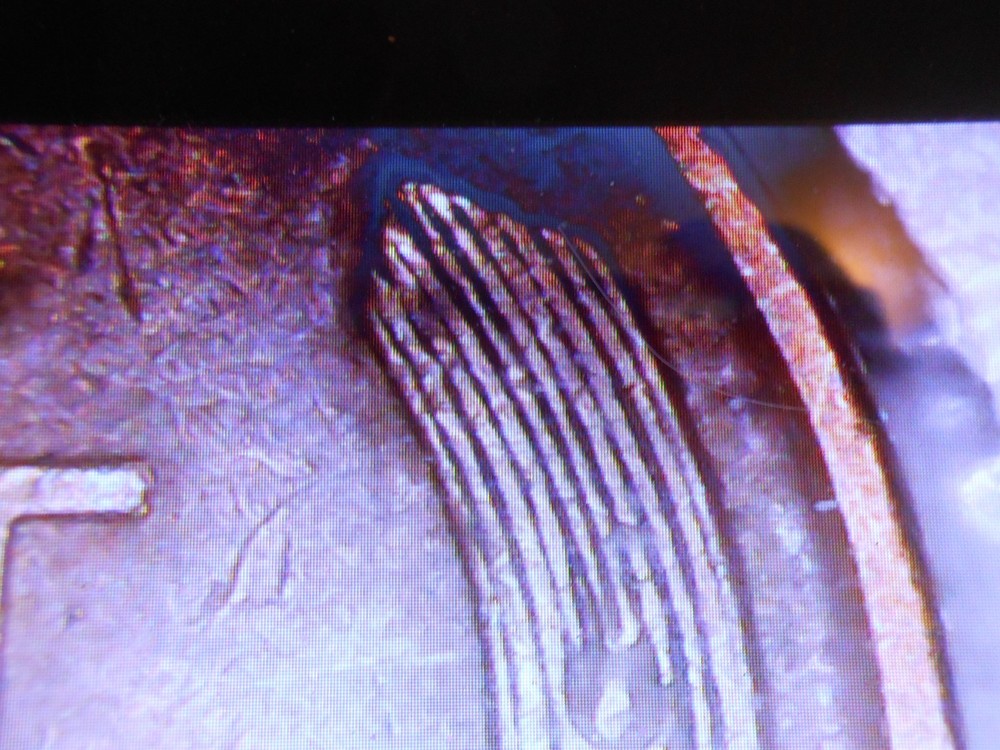 1947 Lincoln cent with errors