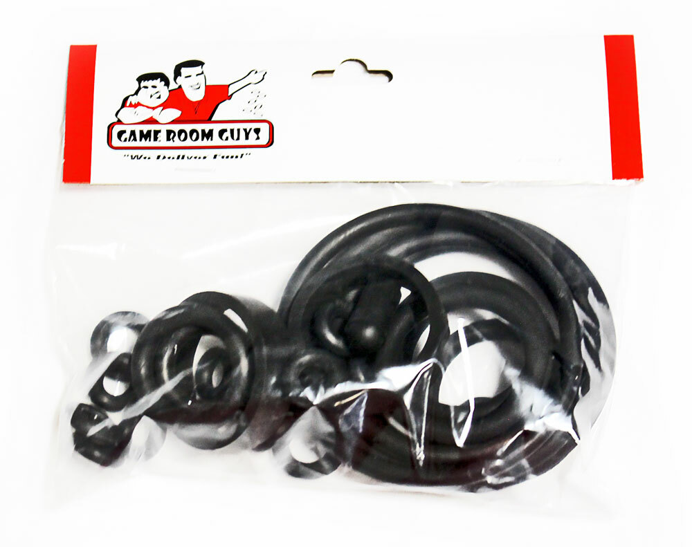 Gottlieb Aloha Pinball Machine Replacement Repair Rubber Ring Kit White