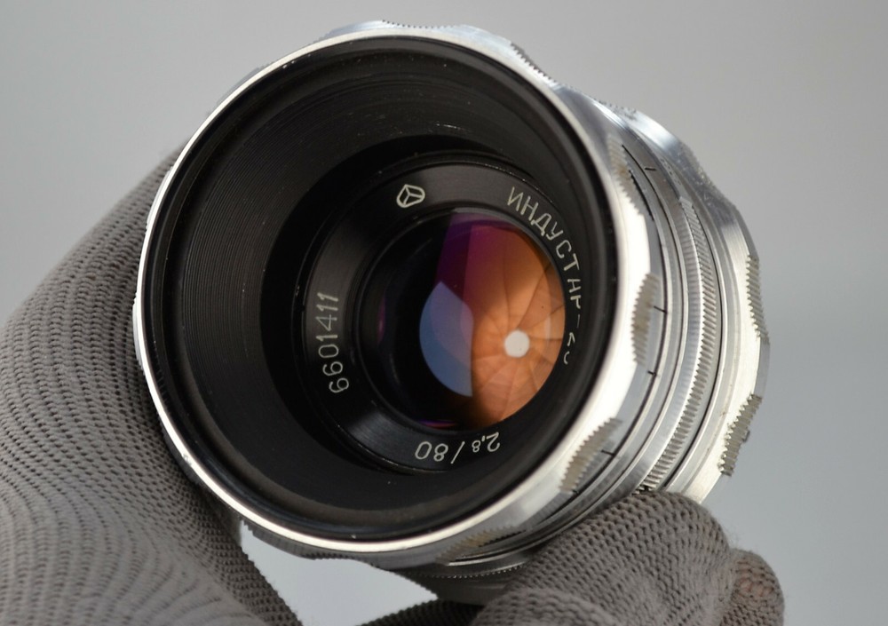 SERVICED! SOVIET USSR INDUSTAR-29 f2.8/80 MEDIUM FORMAT LENS, SALUT mount