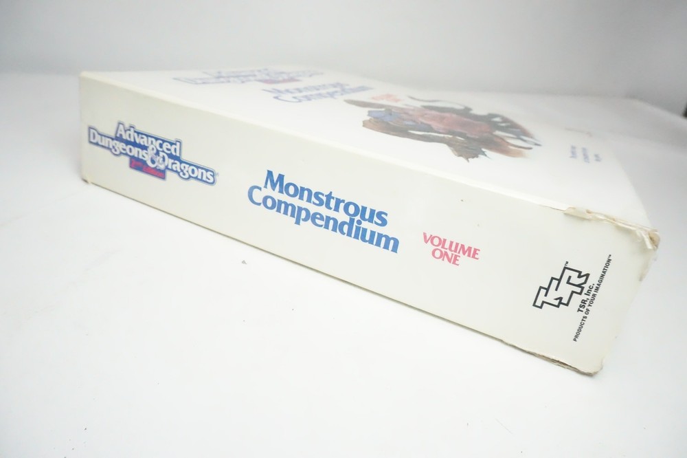 Monsters Compendium Binder AD&D Vol 1 & 2