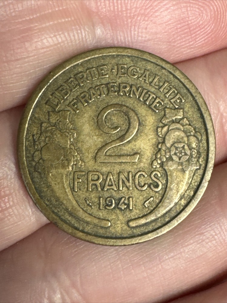 France ( Third Republic ) 1941 - 2 Francs Coin