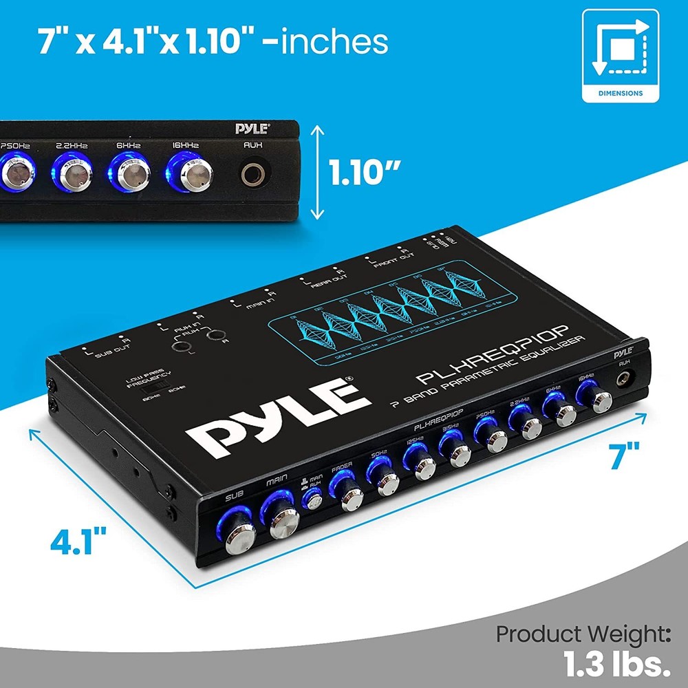 Pyle PLXREQ710P 7 Band Equalizer