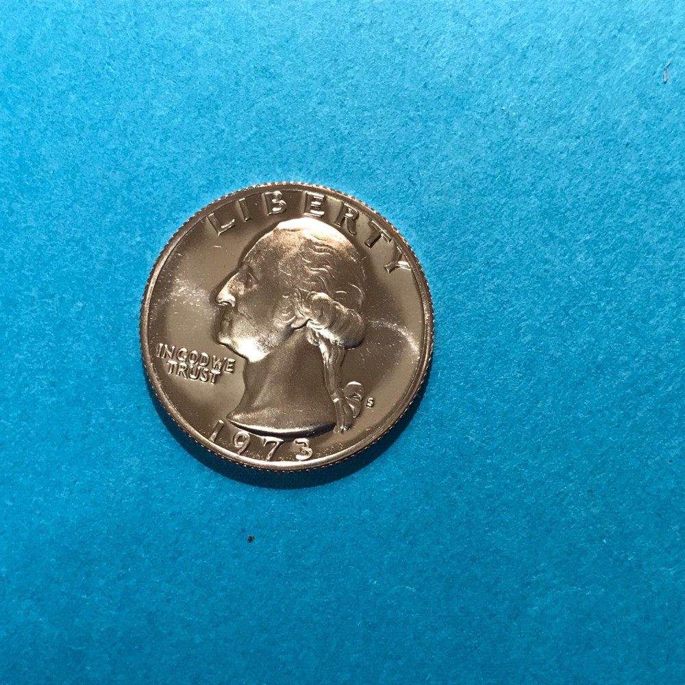 1973 S Washington Proof Quarter   FREE SHIP