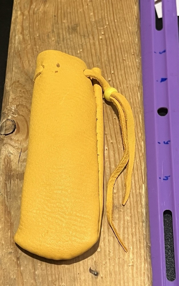 Deerhide Knife Pouch 4.5”x1.5”