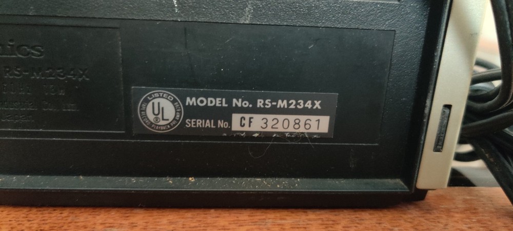 Vintage Cassette Deck tested working