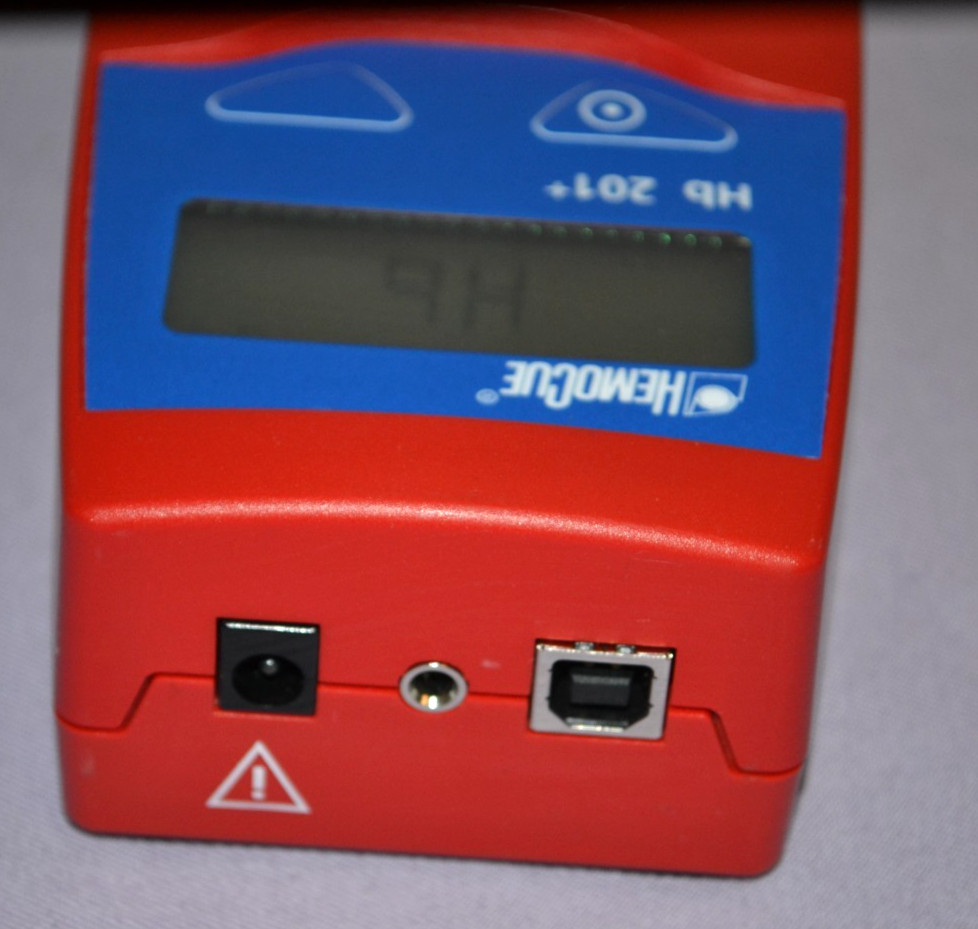 HemoCue Hb 201+ Plus Hemoglobin Blood System Analyzer -- Great Cond
