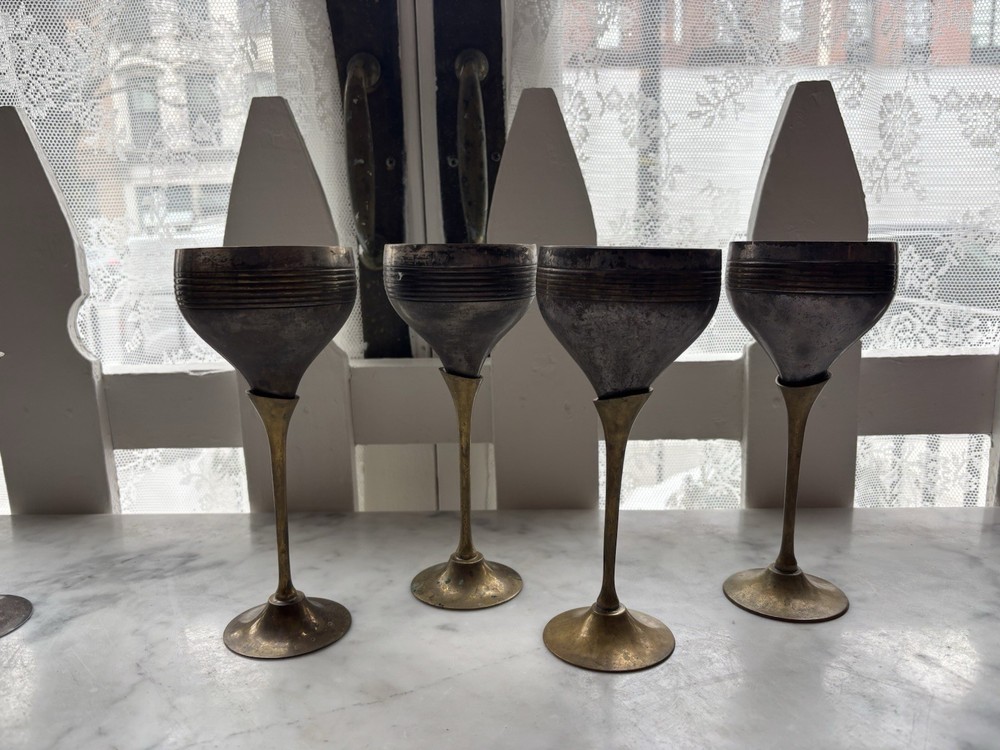 Silver Antique Cups 31pc