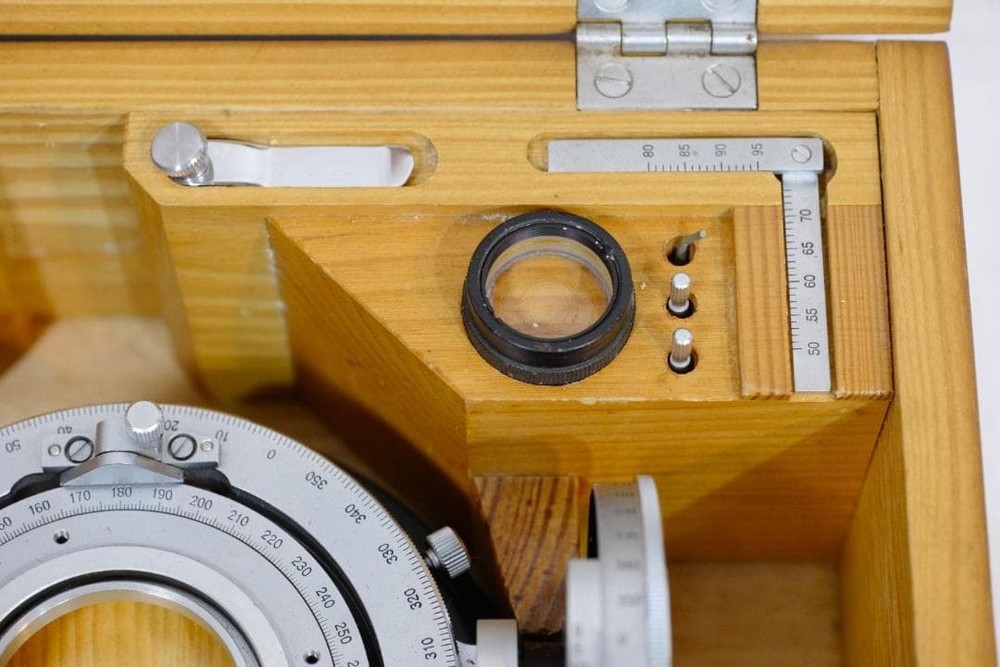 Carl Zeiss Universal Rotating Stage 4 Axis Polarizing Microscope