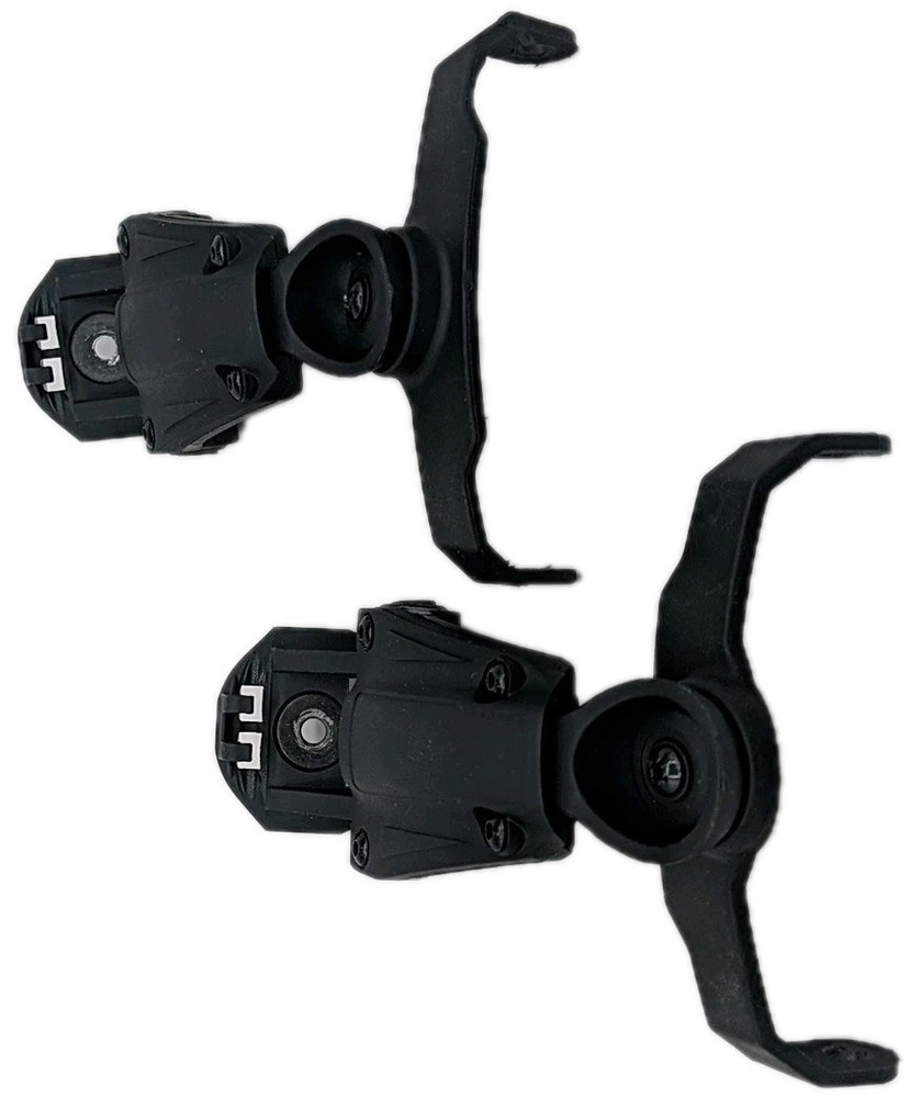 Tactical Helmet Adapter Set Left And Right, Black
