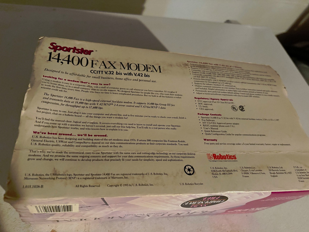 Fax Modem 14400