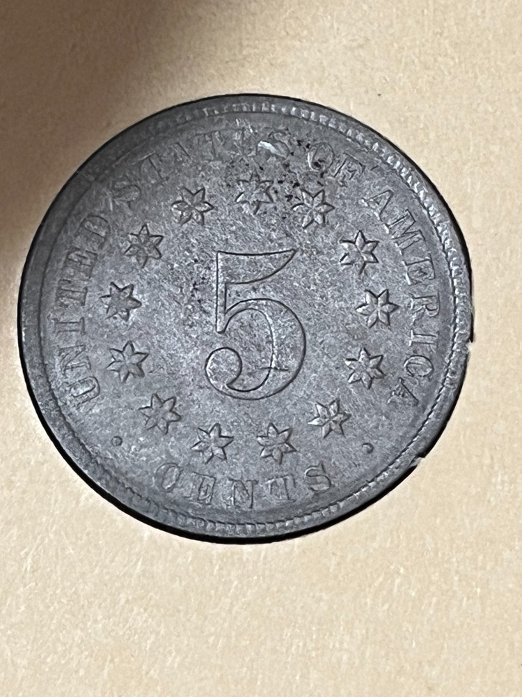 1877 Shield Nickel - VERY RARE