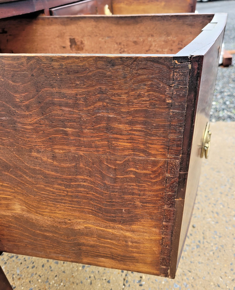 ANTIQUE MAHOGANY HEPPLEWHITE BRANDY BOARD CA 1800