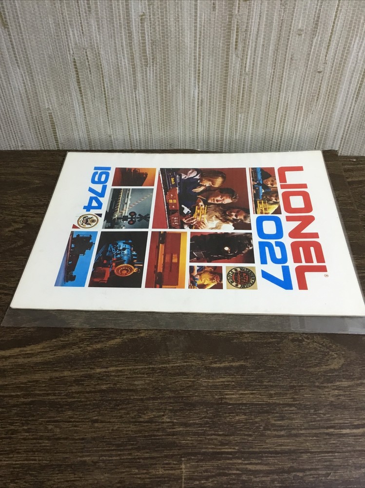 1974 LIONEL TRAINS CONSUMER CATALOG ORIGINAL PACKAGING