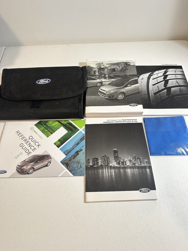 2013 Ford C-Max Hybrid Energi Owner's Manual Set
