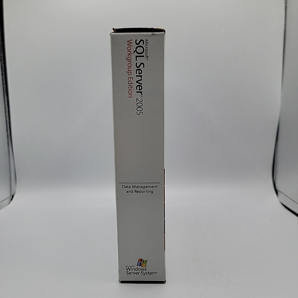 Microsoft SQL Server 2005 Workgroup Edition Data Management And Reporting Sealed