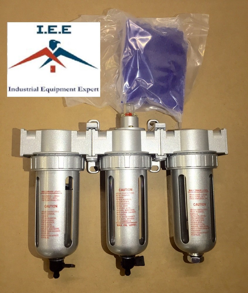3/8" COMPRESSED AIR INLINE PARTICULATE FILTER / DESICCANT DRYER / COALESCING
