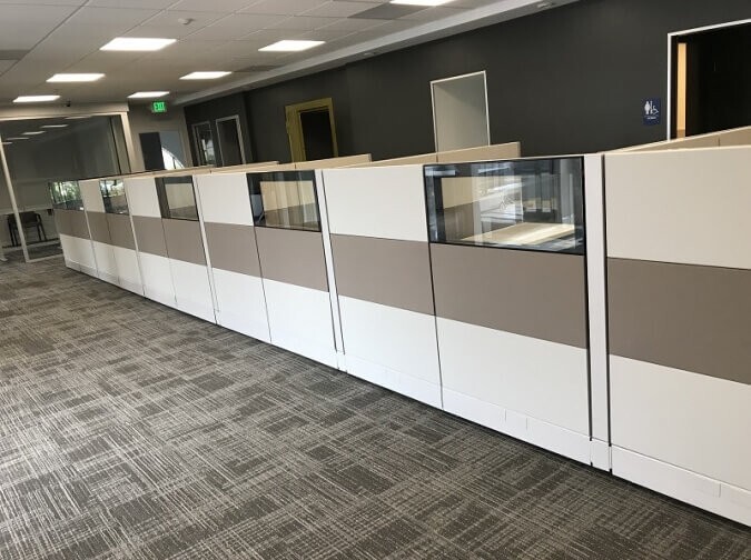 Herman Miller Foundation 6x6 Used Cubicles
