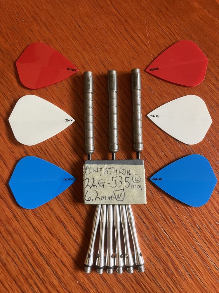 PENTATHLON 22 GRAM DARTS - MINT