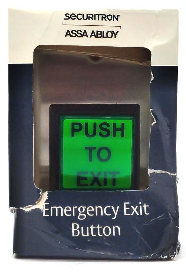 Securitron Assa Abloy Push to Exit Button Emergency Switch Action EEB2