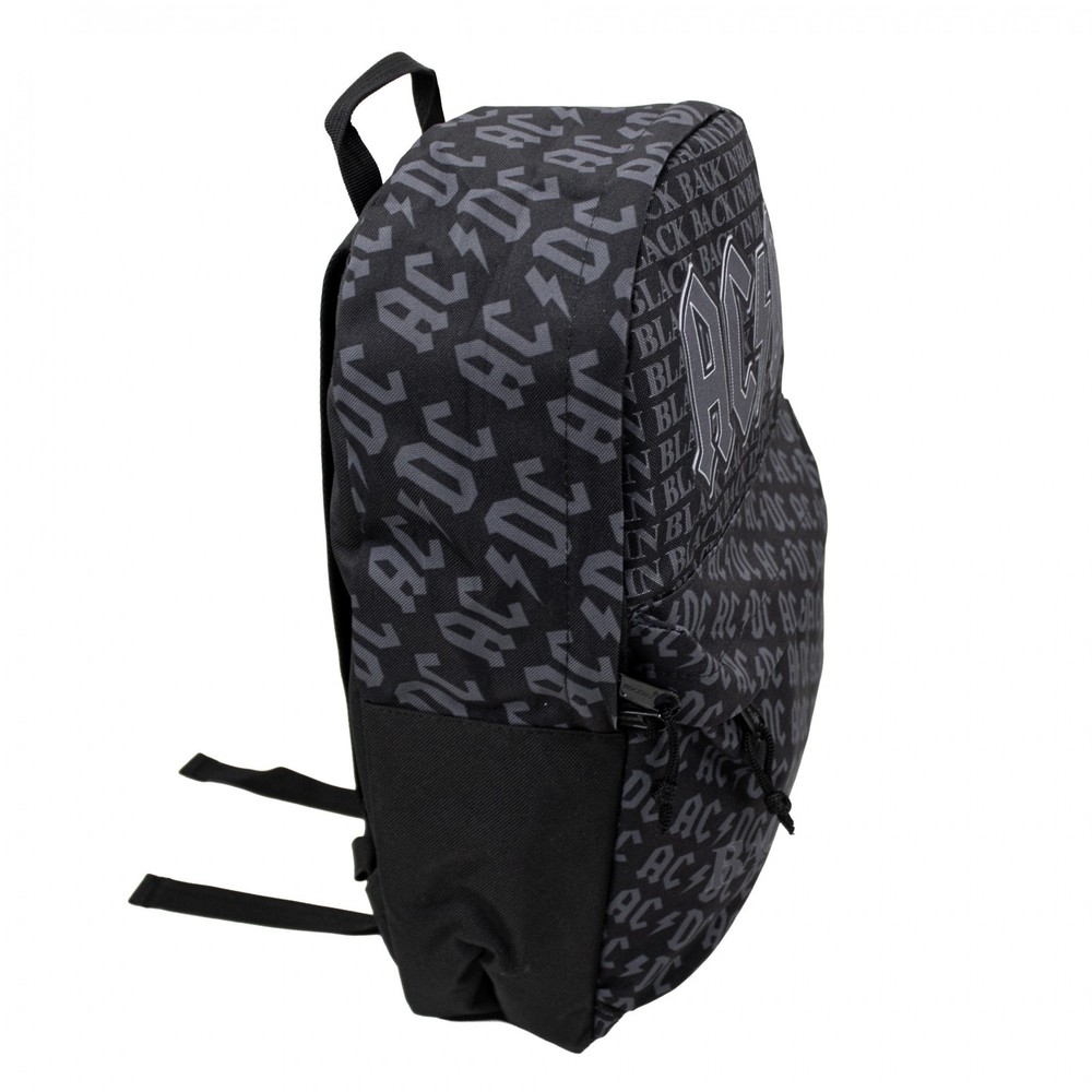 AC/DC Back in Black ROCKSAX Rucksack Backpack Black