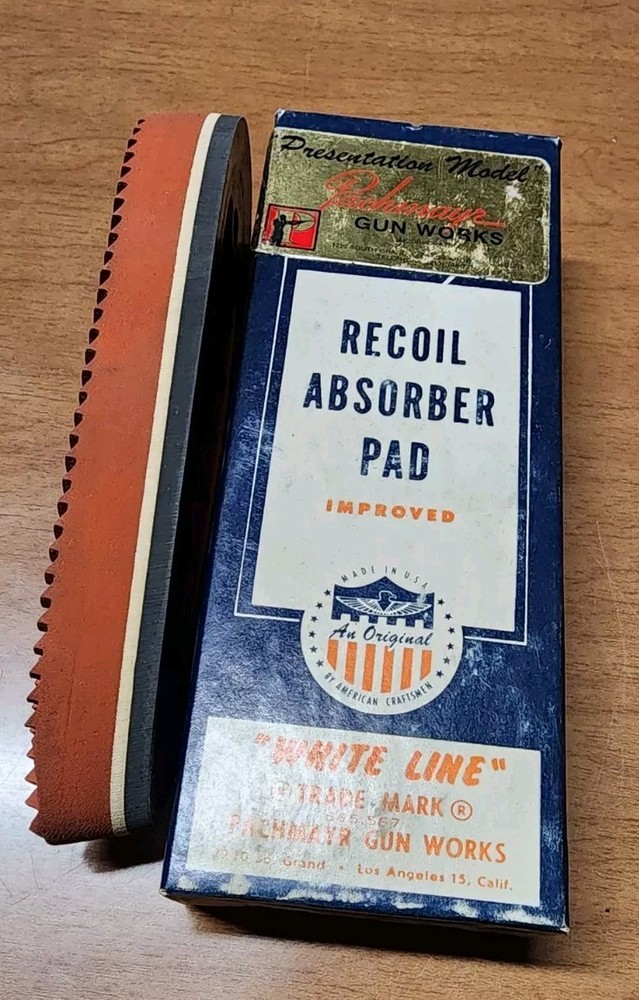 Pachmayr Pigeon Rubber Recoil Pad #751 Red Medium .800"
