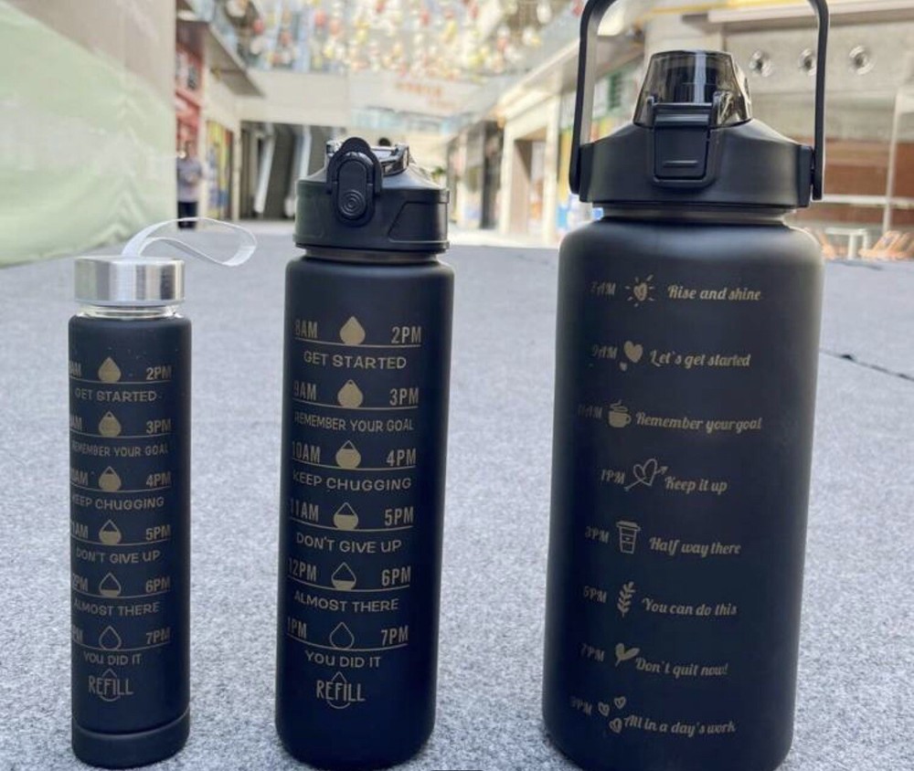 3 Piece Water Bottle