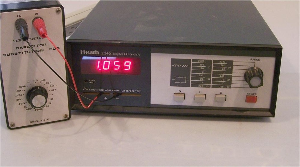 Heathkit Digital LC Bridge model IT-2240