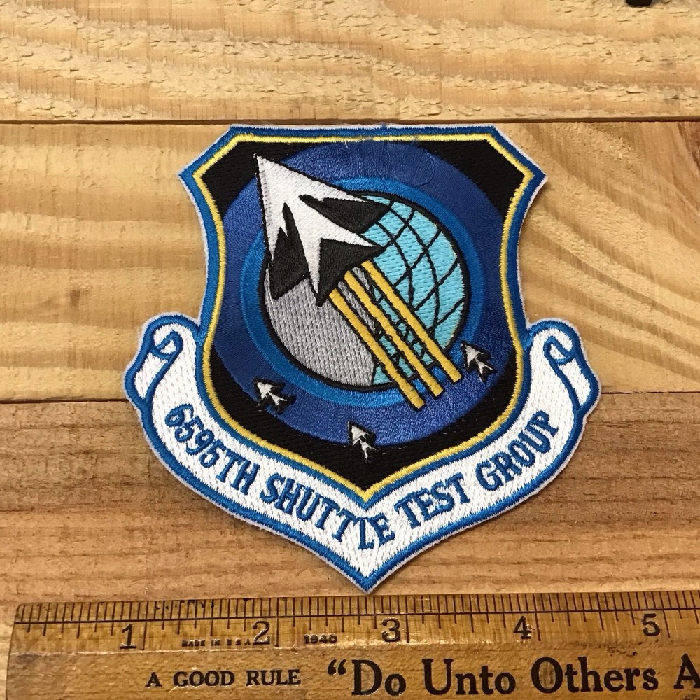 6595th Shuttle Test Group And 6595th Shuttle Test Group Cargo Operations Patches