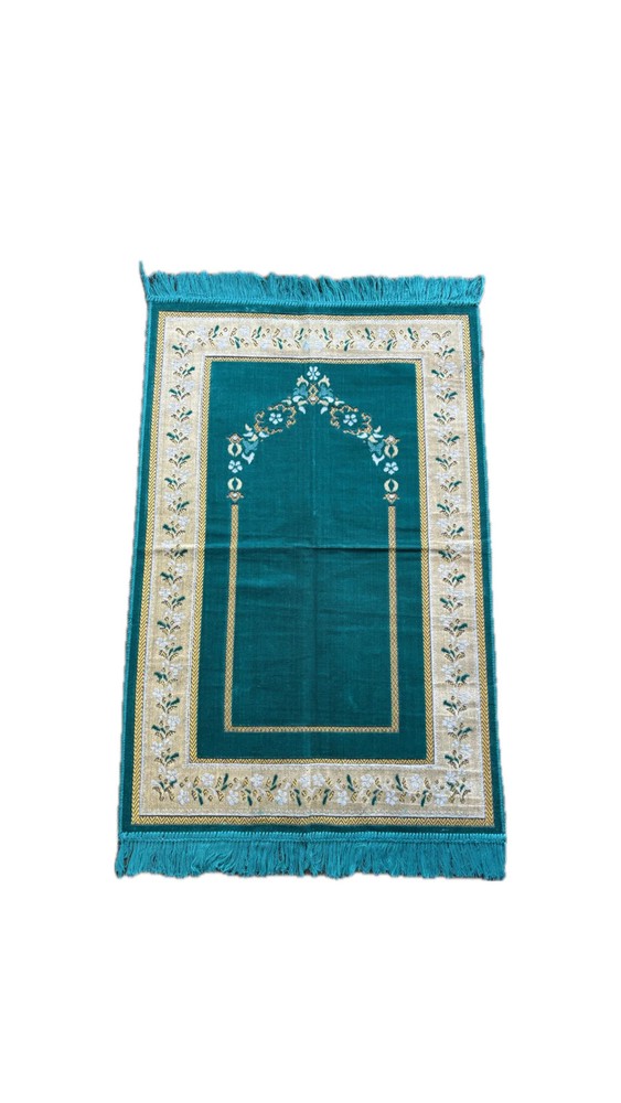 Teal Prayer Rug